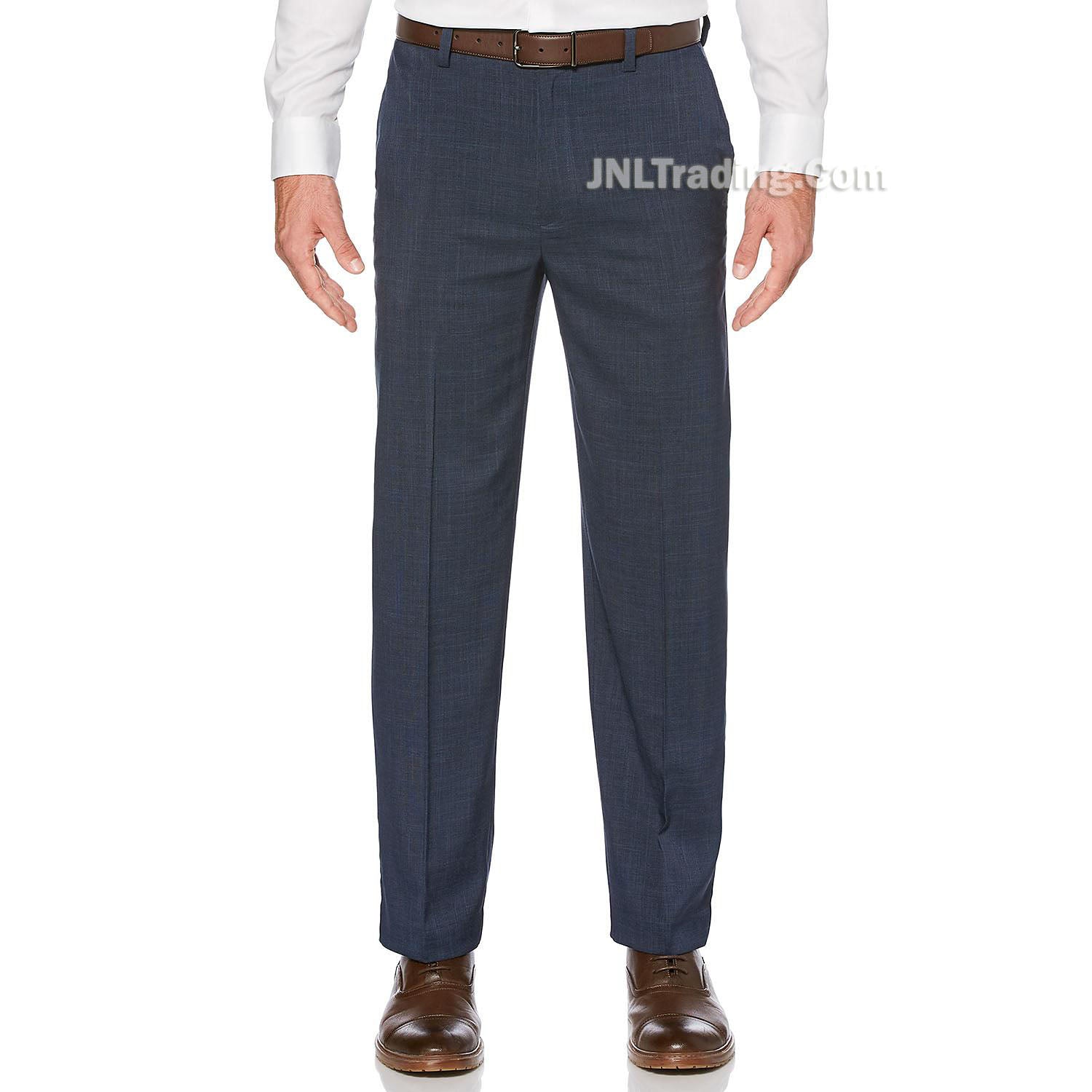 softshell fabric fitted trousers - blue - Yves Salomon