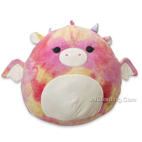 Squishmallows Kellytoy 16" Ultra Soft Plush Animals Celestina Pink Tie-Dye