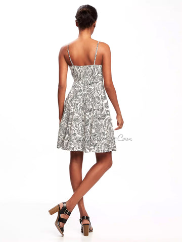 Old Navy Women Fit & Flare Classic Cute Stylist Floral Cami Summer Sun – JNL Trading Old Navy Women Fit & Flare Classic Cute Stylist Floral Cami Summer Sun – JNL Trading