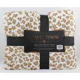 Luxury Throw Faux Animal fur Print Super Soft Warm Oversize 60x70" Blanket