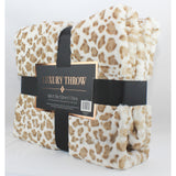 Luxury Throw Faux Animal fur Print Super Soft Warm Oversize 60x70" Blanket