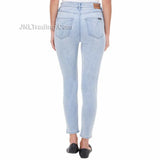 CK Calvin Klein Repreve Ladies' High Rise Exposed Button Jean Denim Pants