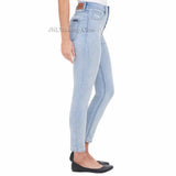 CK Calvin Klein Repreve Ladies' High Rise Exposed Button Jean Denim Pants