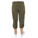 Woolrich Women Trek Hiking Cargo Capri Pants Size 6-14 Gray/Khaki/Navy/Green