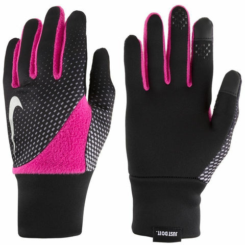 NIKE Women's Element Thermal 2.0 Run/Training Gloves Black/Pink