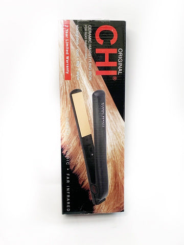 CHI Original 1" Flat Hair Straightening Ceramic Hairstyling Iron 1 Inch Plates (NEW)