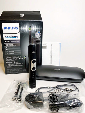 PHILIPS SONICARE PROTECTIVE CLEAN 6500 RECHARGEABLE ELECTRIC TOOTHBRUSH (OPEN BOX)