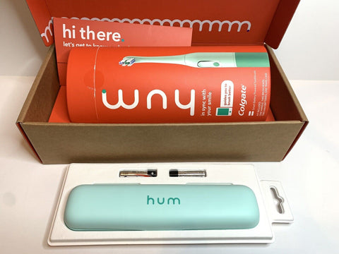 Hum Toothbrush Box hum Colgate Smart Electric Rechargeable Sonic Toothbrush Kit Travel Ca ...