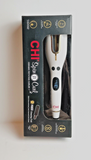 CHI Compact Spin N Curl | 1” Ceramic Rotating Barrel Curler | White (OPEN BOX)