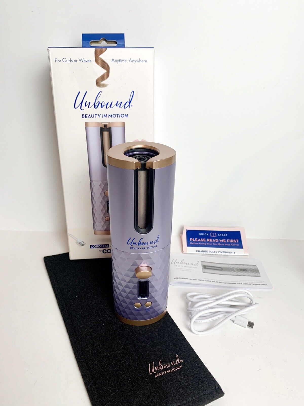 Curling Wand Conair Unbound Cordless Curler Conair Curling Unbound