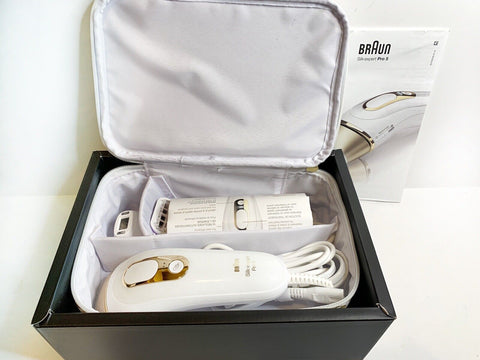 Braun Silk-Expert Pro 5 PL5137 IPL Corded Hair Removal Epilator System SAFE  FAST Effective (OPEN BOX)