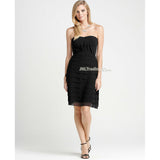 Ann Taylor Charming Beautiful TIERED A-LINE strapless stylish Black DRESS