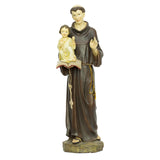 Giovanni Religious Home Decor Catholic Saints Series 16" Tall Figurine - Patron Saint of Lost Item ST ANTHONY with CHILD JESUS (D18205)