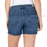 Seven7 Ladies 5" inseam Cut Hem Denim Weekend Short